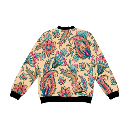Paisley Bomber Jacket
