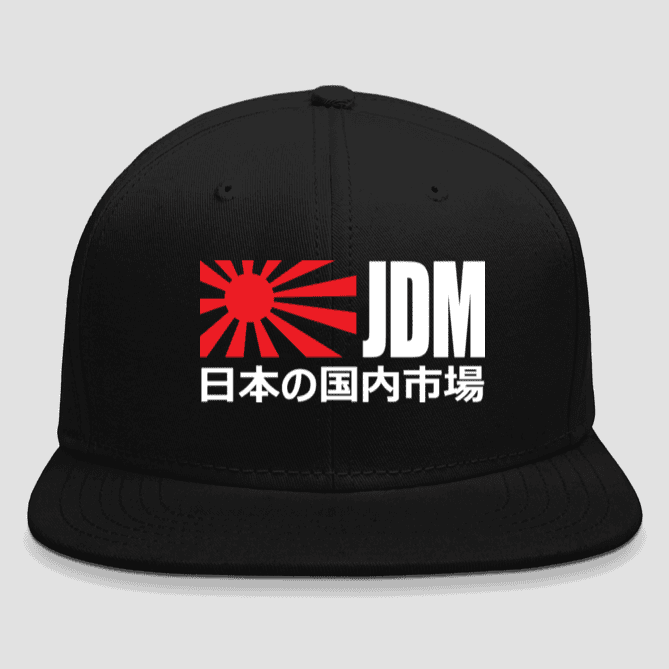 JDM Flag Snapback Cap