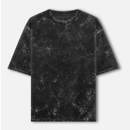 Acid wash oversized T-shirts