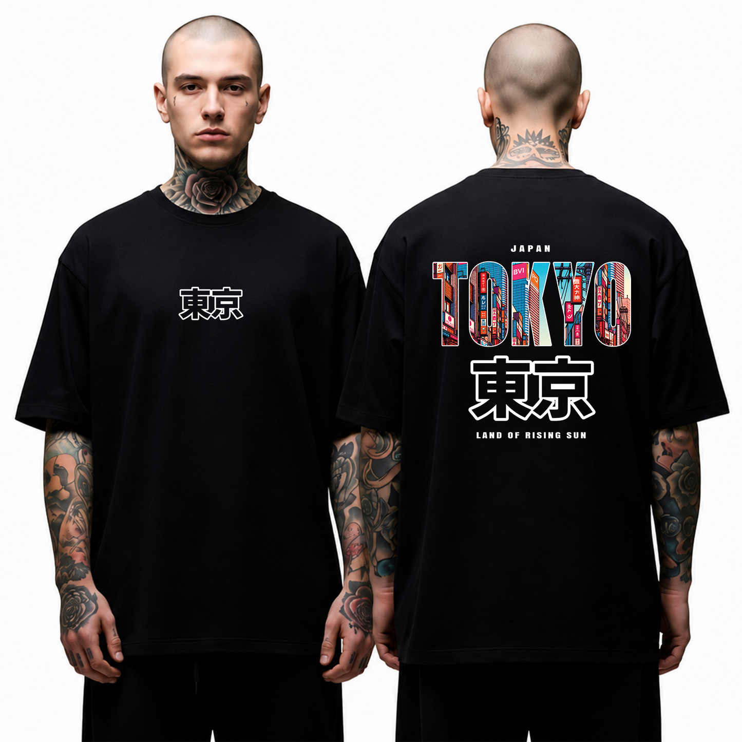 Tokyo oversized T-shirt