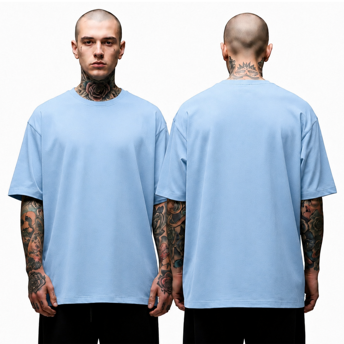 Solid Oversized T-shirts