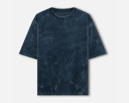 Acid wash oversized T-shirts