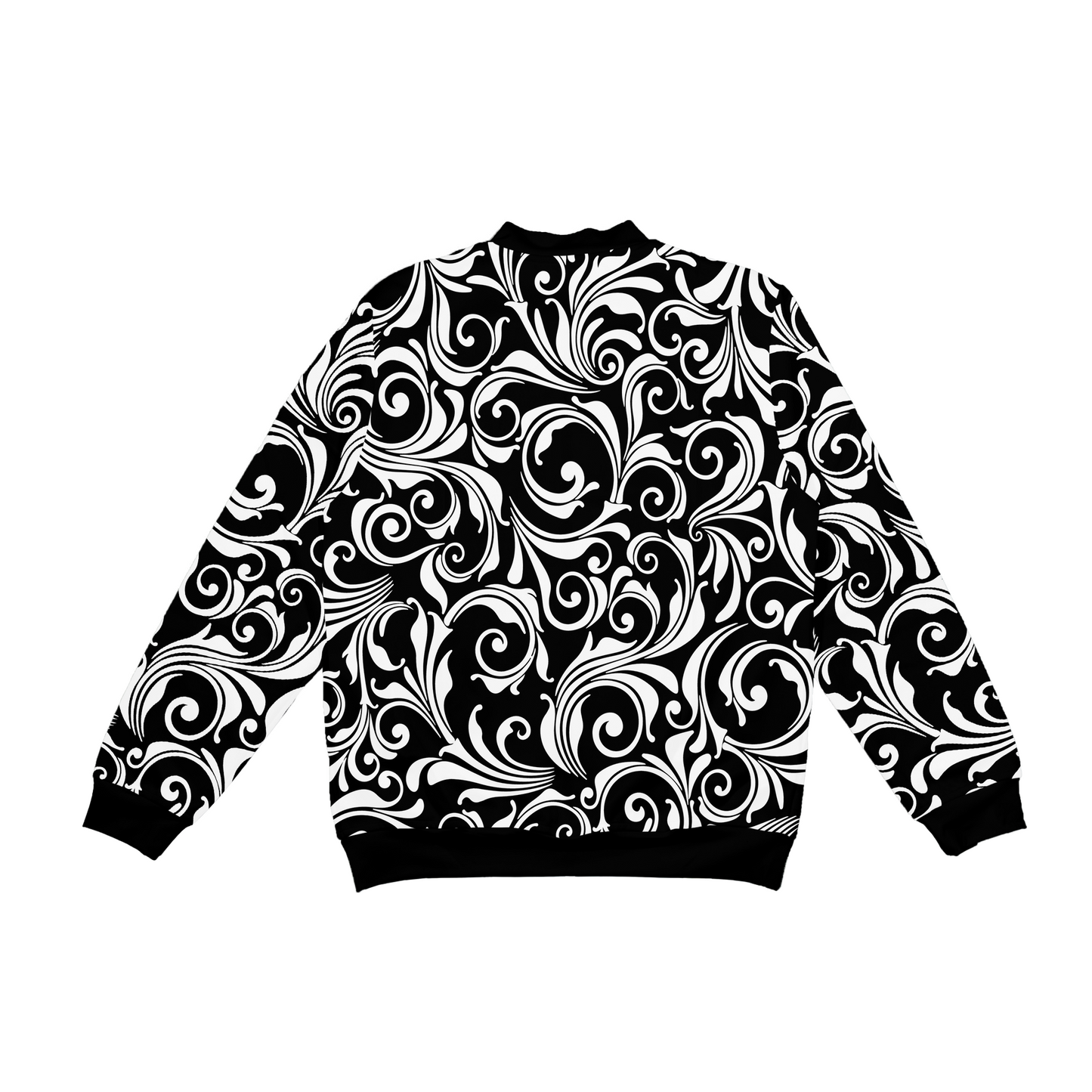 Vintage Swirl Bomber Jacket