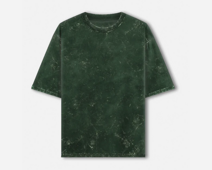 Acid wash oversized T-shirts