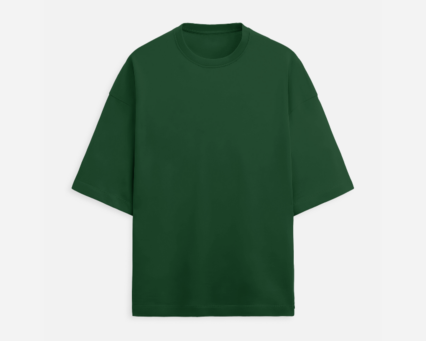 Solid Oversized T-shirts