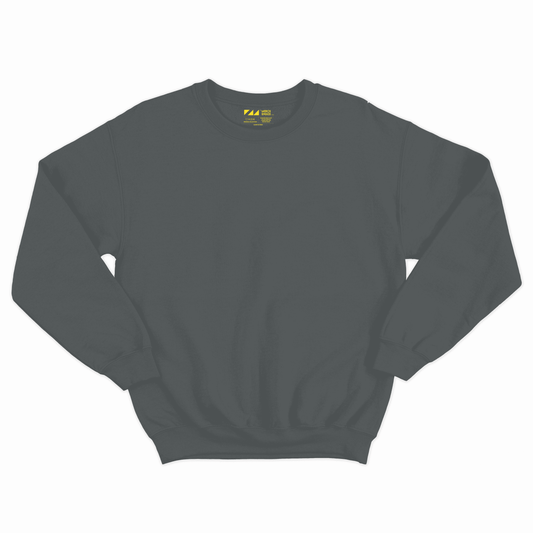 Solid Charcoal Grey Sweatshirt