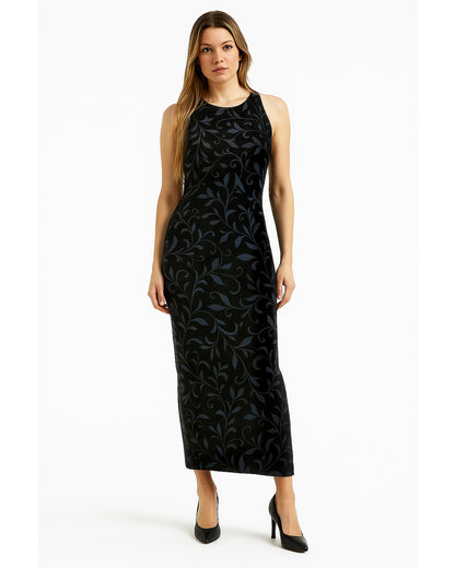 Dusky Leaves Couple Dress