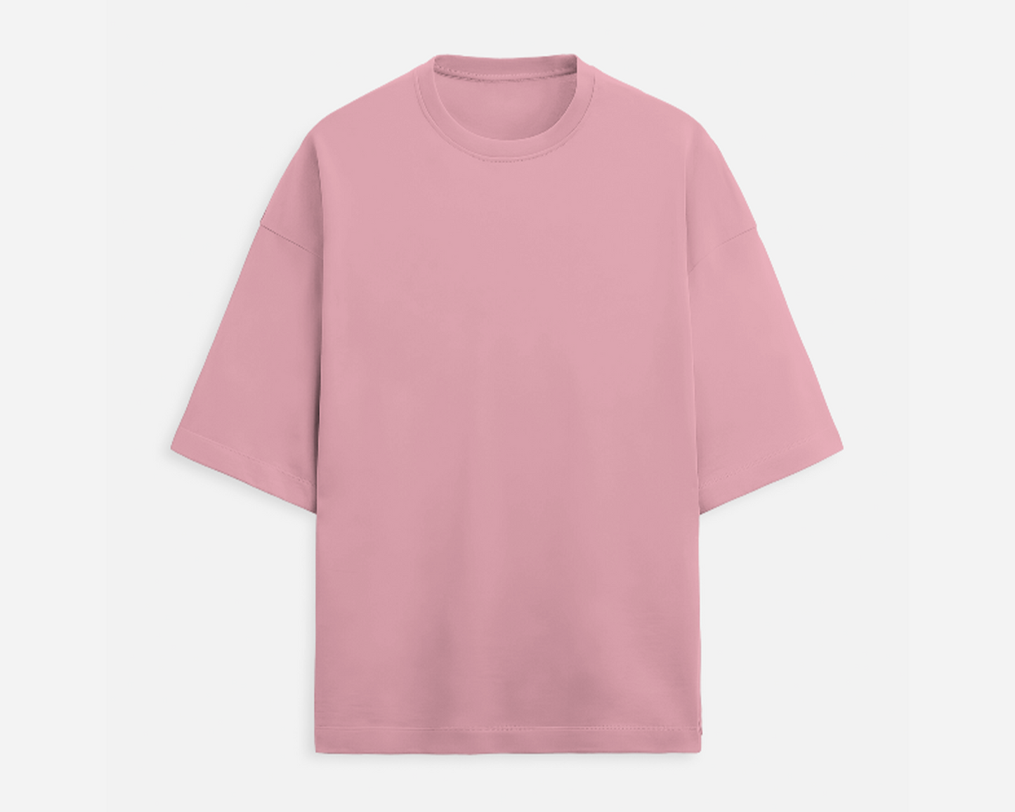 Solid Oversized T-shirts
