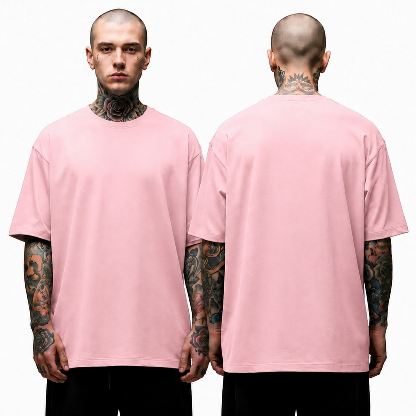 Solid Oversized T-shirts