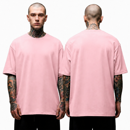 Solid Oversized T-shirts