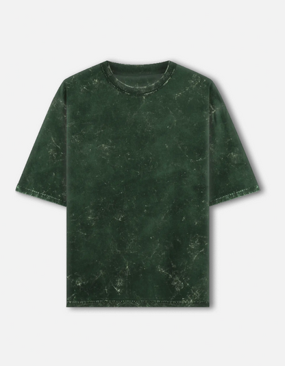 Acid wash oversized T-shirts