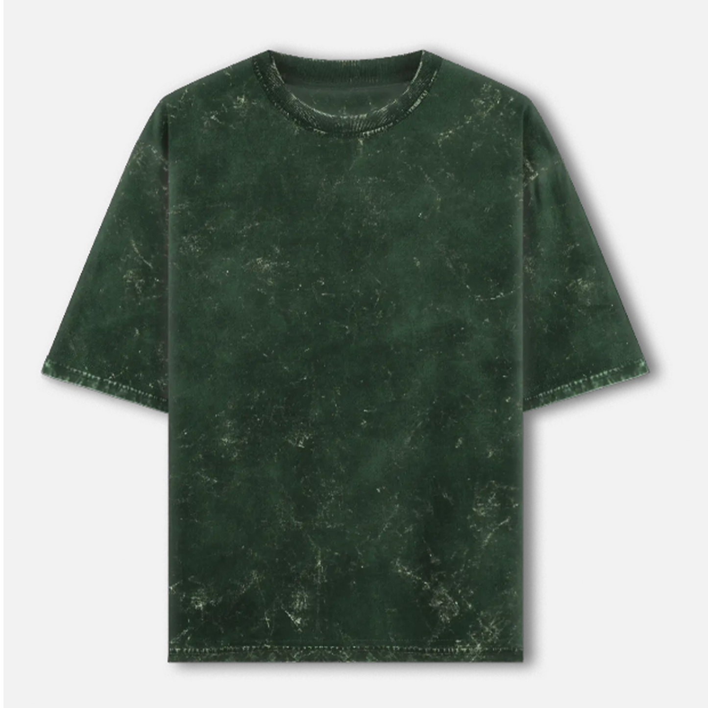 Acid wash oversized T-shirts