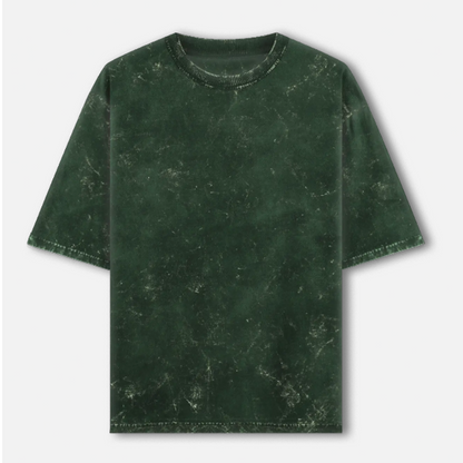 Acid wash oversized T-shirts