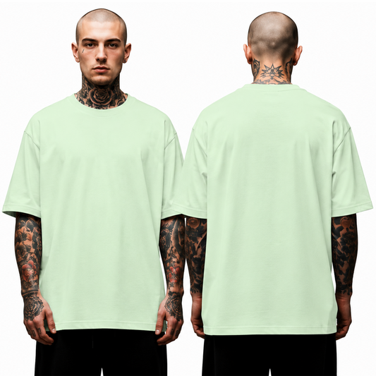 Solid Oversized T-shirts