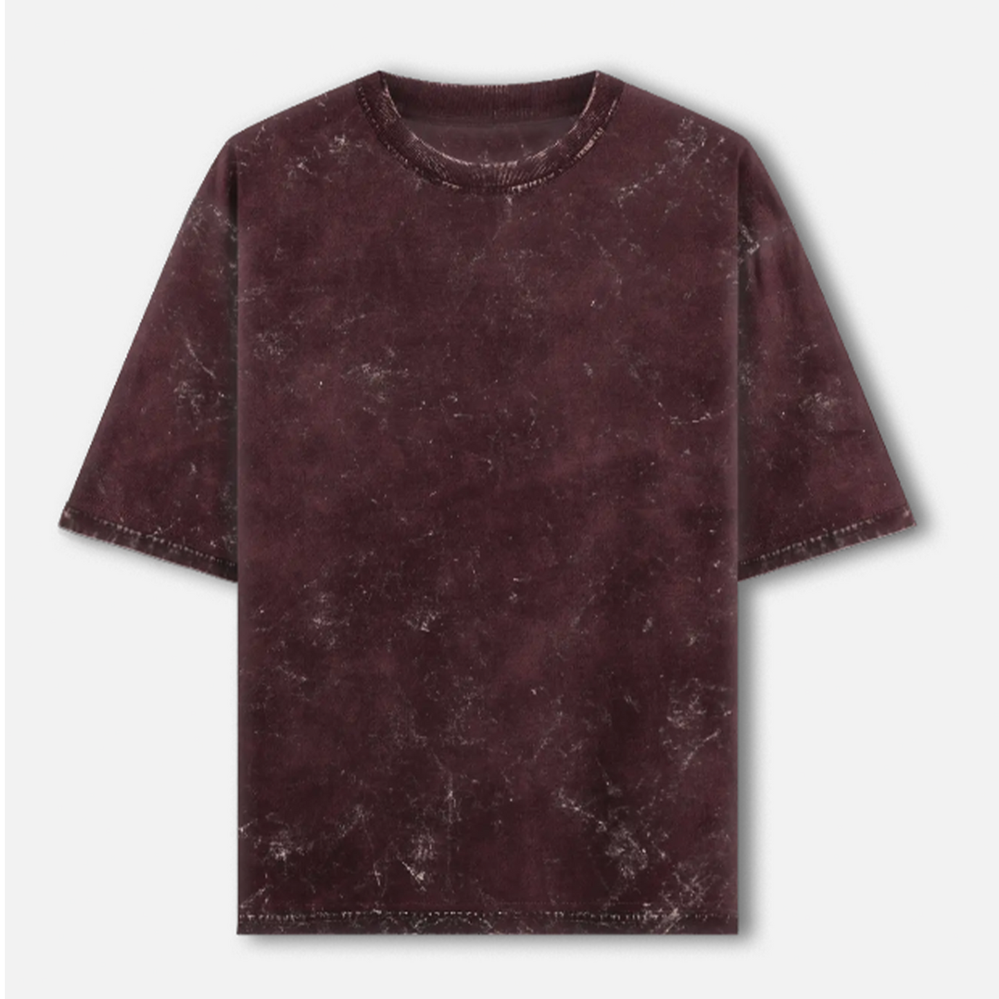 Acid wash oversized T-shirts