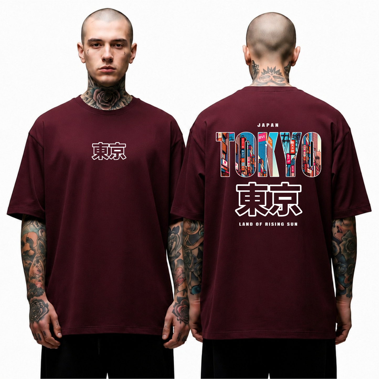 Tokyo oversized T-shirt