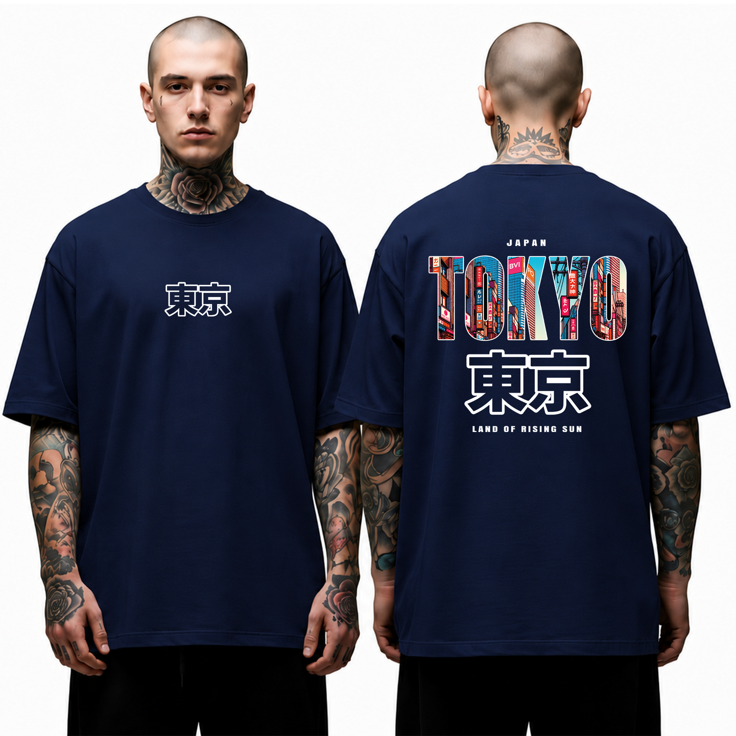 Tokyo oversized T-shirt