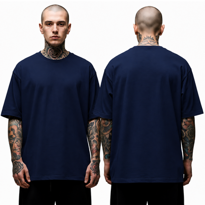 Solid Oversized T-shirts