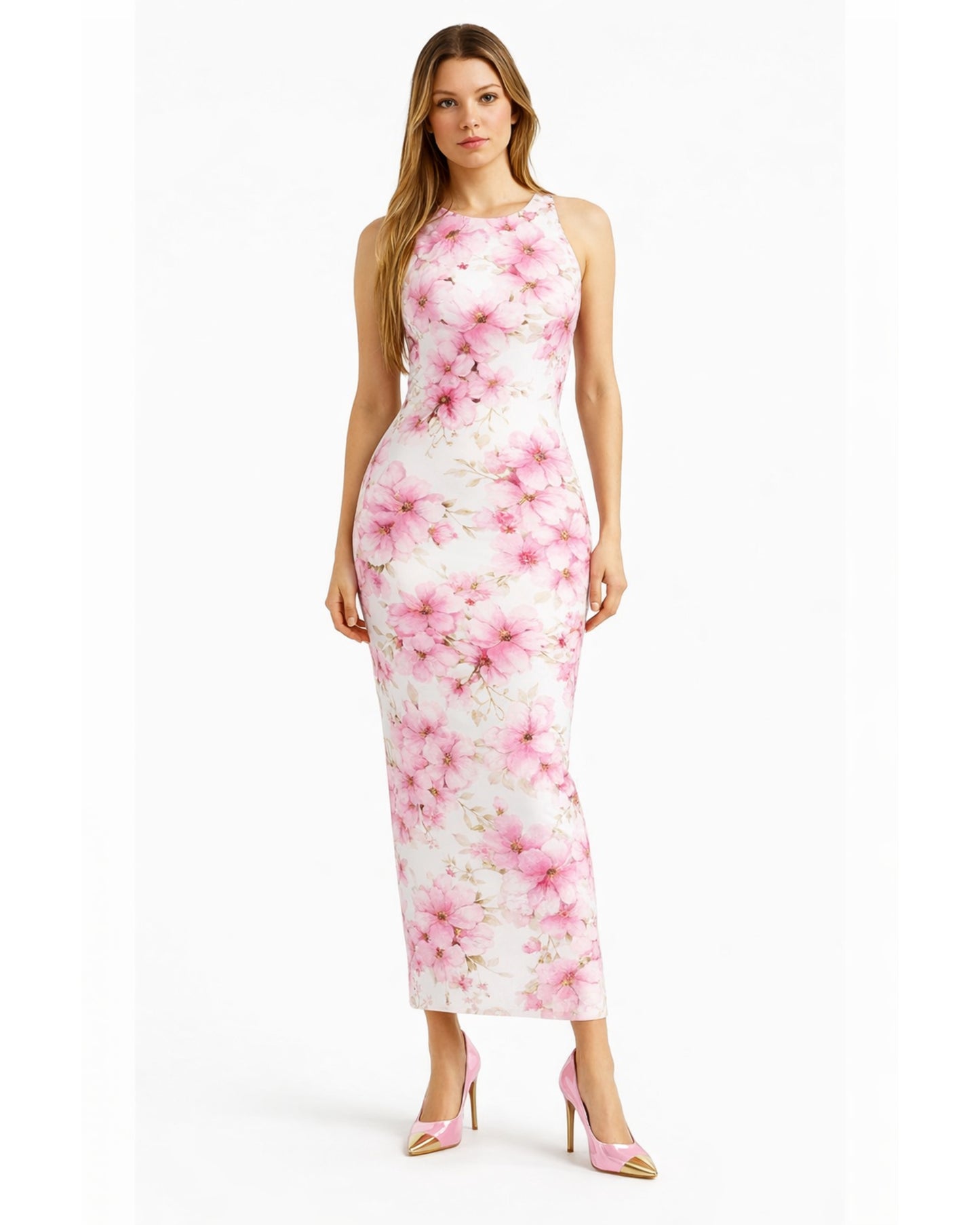 Blossom Blush Bodycon Dress