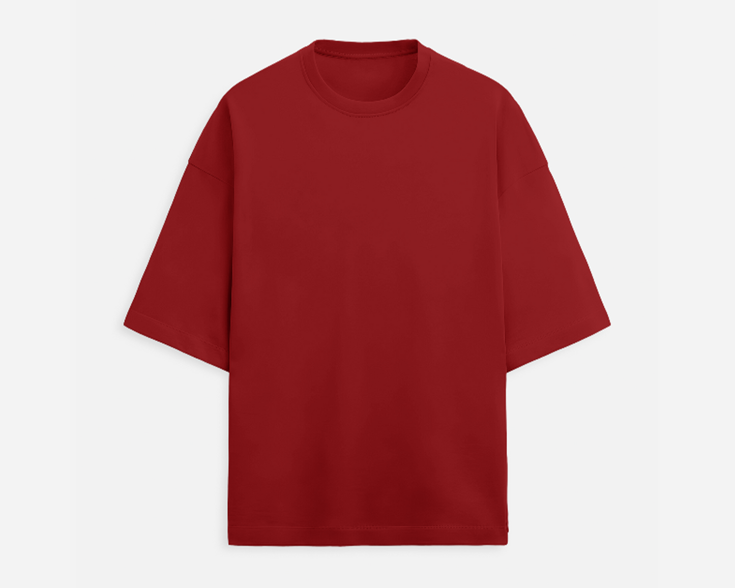 Solid Oversized T-shirts