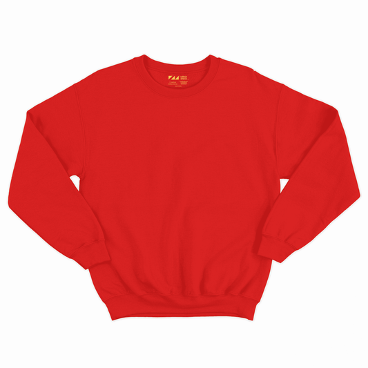 Solid Red Sweatshirt