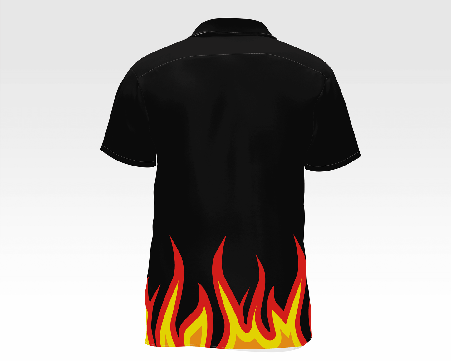 Fire Half Sleeve Shirt