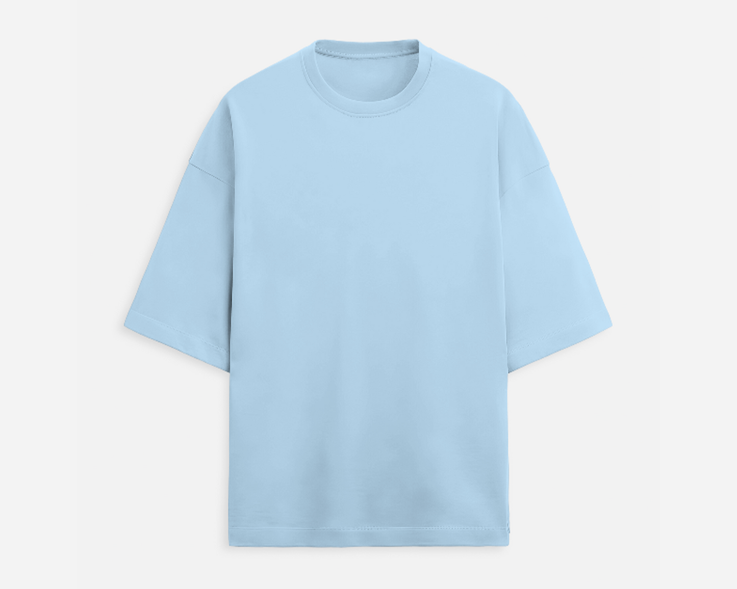 Solid Oversized T-shirts