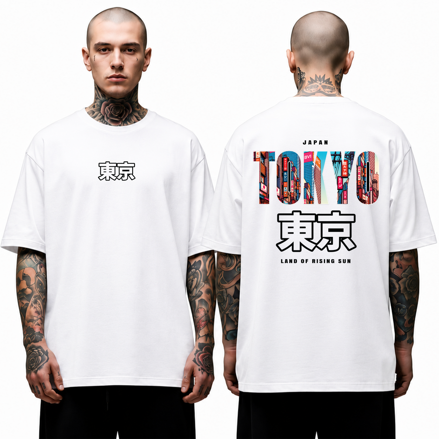 Tokyo oversized T-shirt