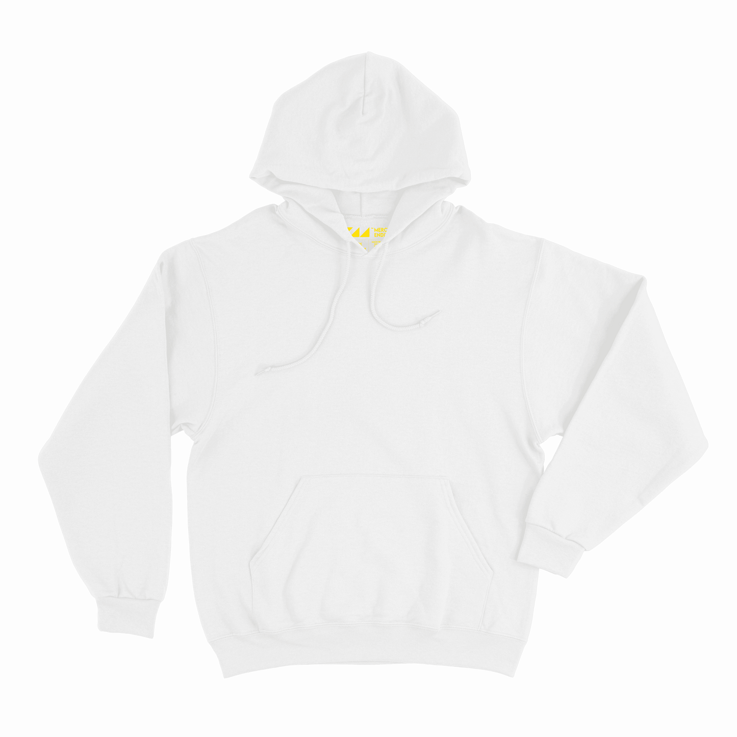 Solid White Hoodie