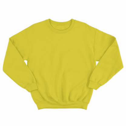 Solid Mustard Yellow Sweatshirt