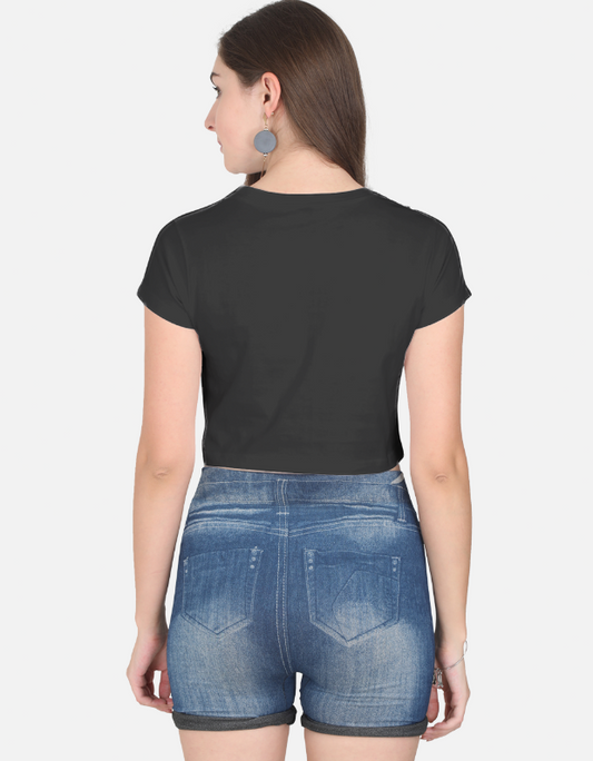 Black Crop Top