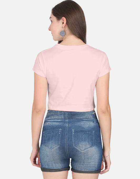 Baby Pink Crop Top