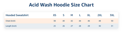 Acid wash Hoodie