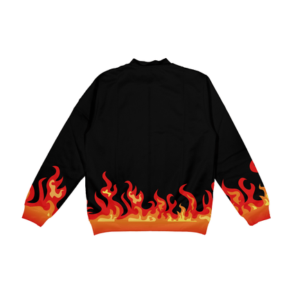 Flame Bomber Jacket