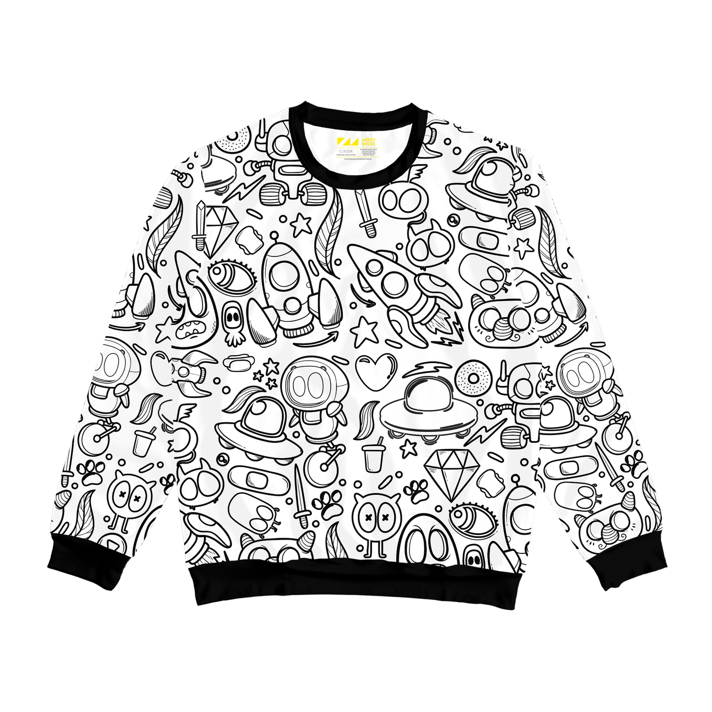 Space Doodle Sweatshirt