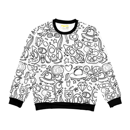 Space Doodle Sweatshirt