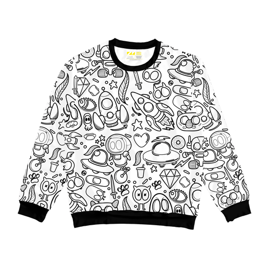 Space Doodle Sweatshirt