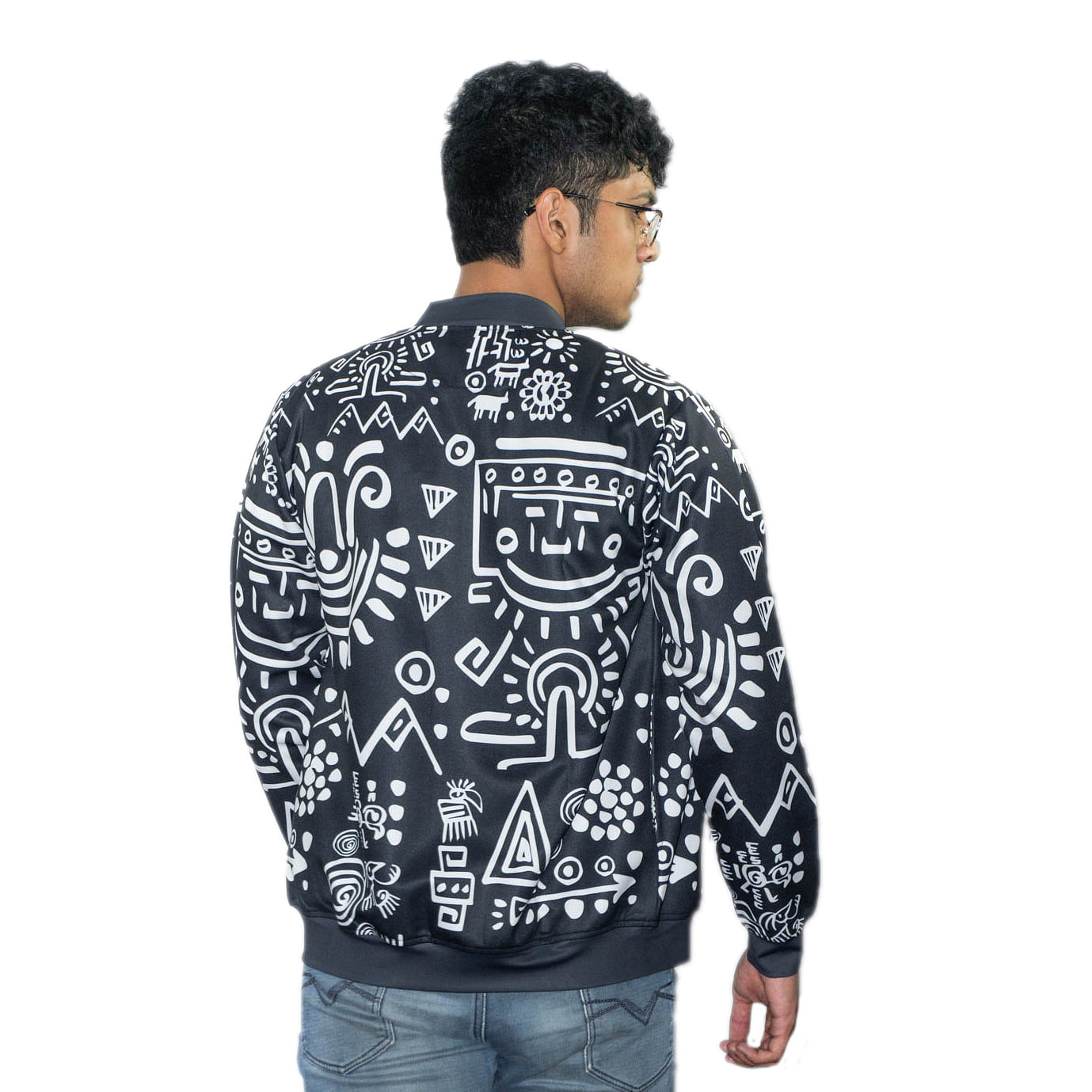 Tribal Bomber Jacket