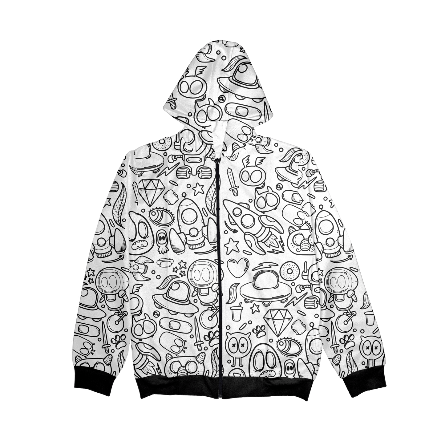 Space Doodle Hoodie