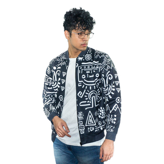 Tribal Bomber Jacket